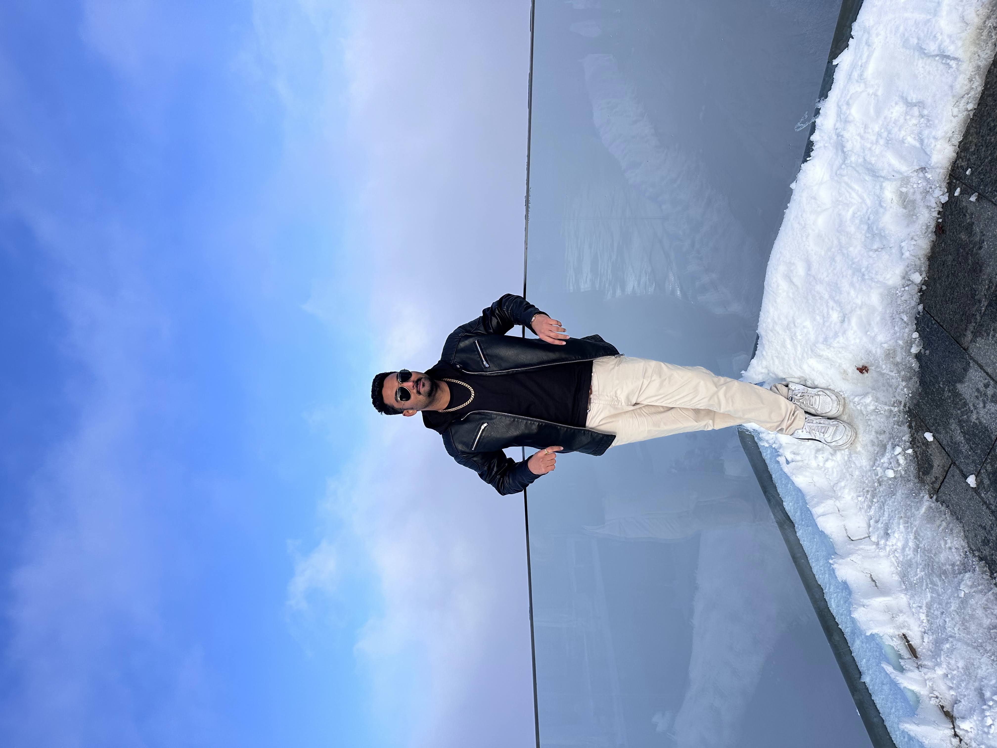 Dhimant in the snow